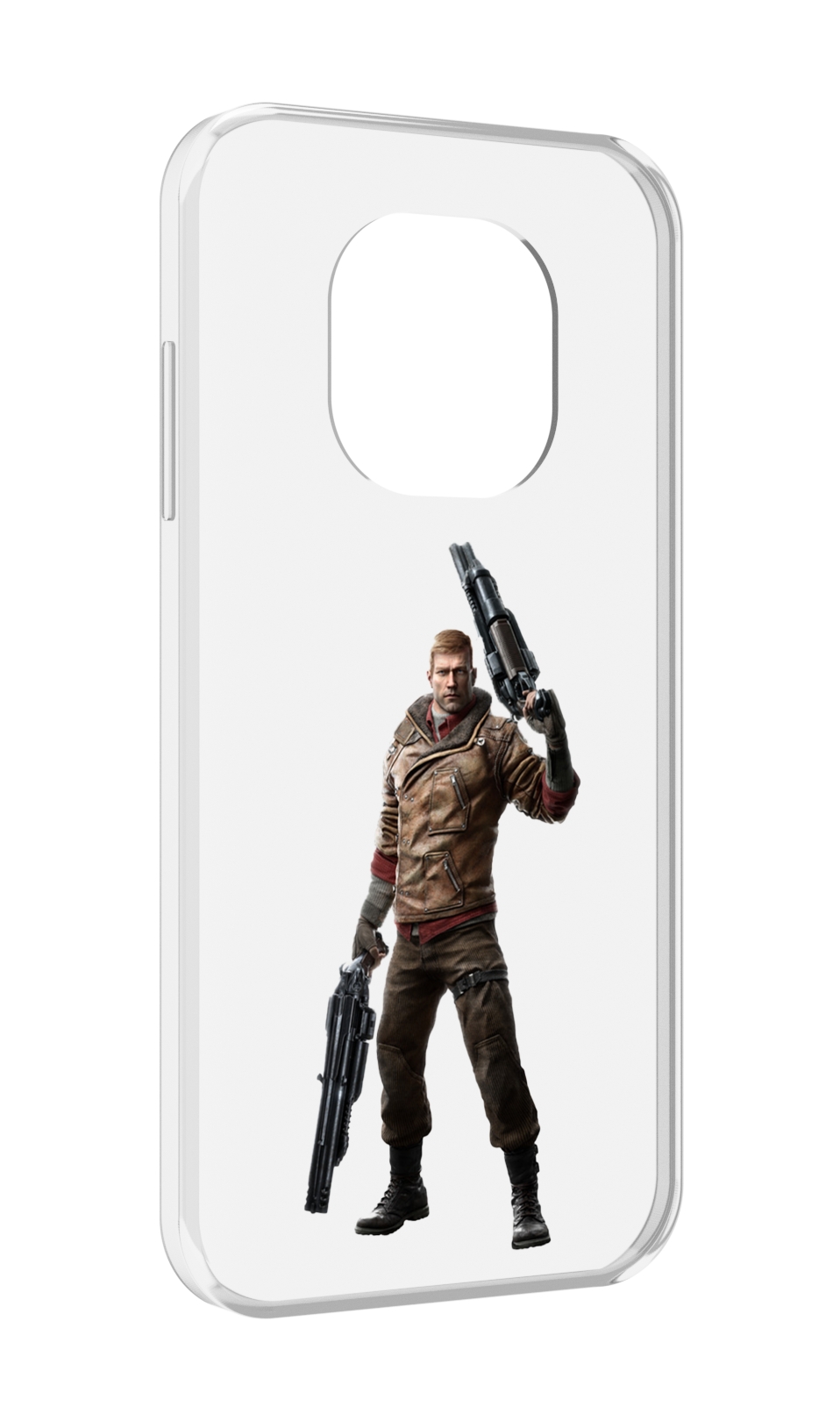 

Чехол MyPads Wolfenstein для Blackview BL8800 / BL8800 Pro, Прозрачный, Tocco