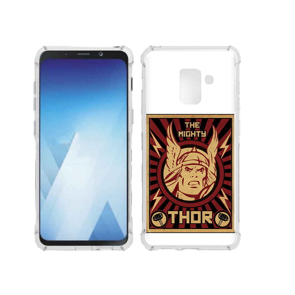 

Чехол MyPads Tocco для Samsung Galaxy A5 (2018) тор лицо (PT95317.573.646), Прозрачный, Tocco