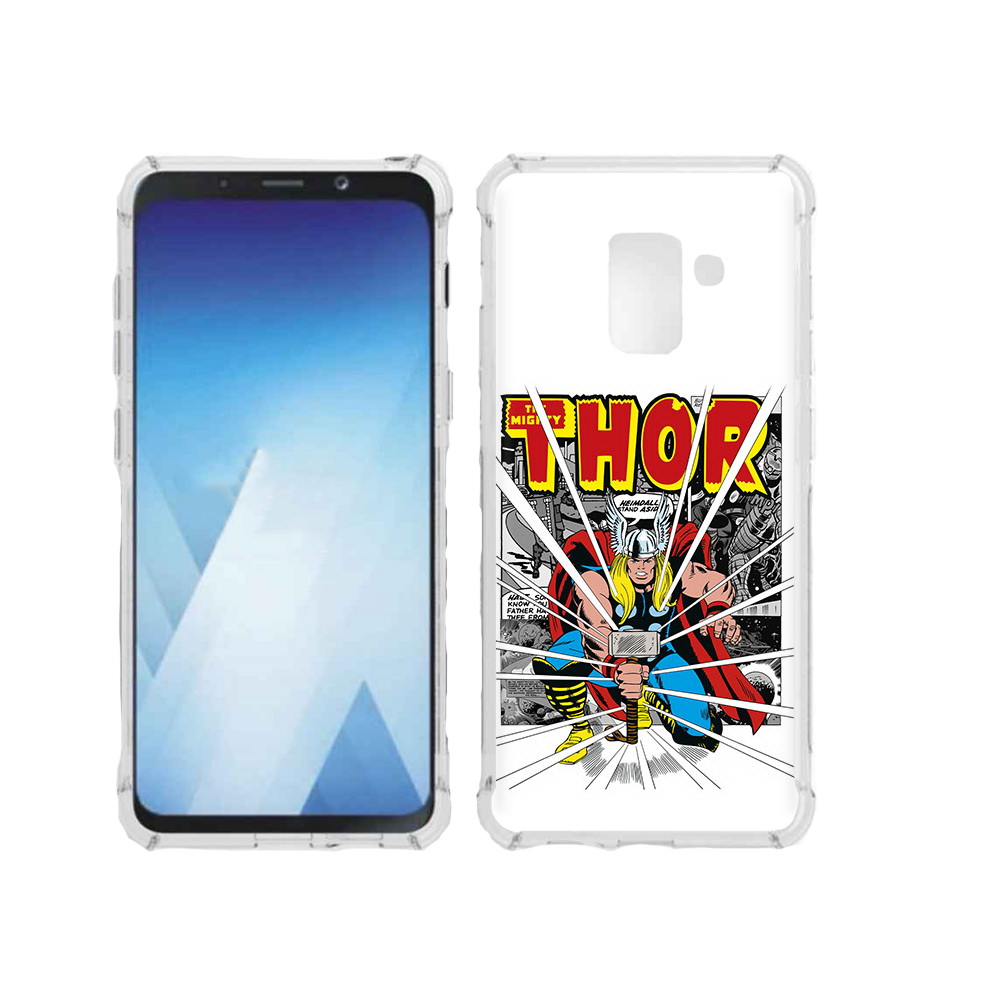 

Чехол MyPads Tocco для Samsung Galaxy A5 (2018) тор рисунок (PT95317.573.647), Прозрачный, Tocco