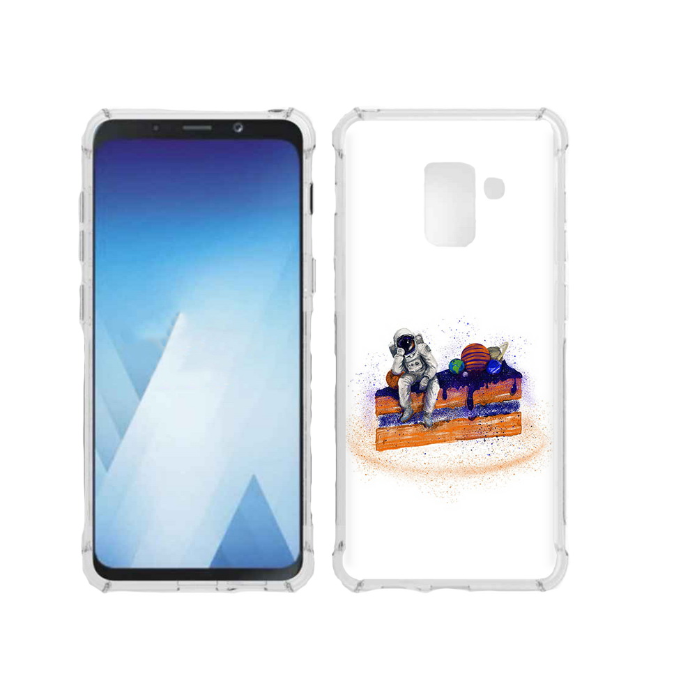 

Чехол MyPads Tocco для Samsung Galaxy A5 (2018) торт с планетами (PT95317.573.648), Прозрачный, Tocco