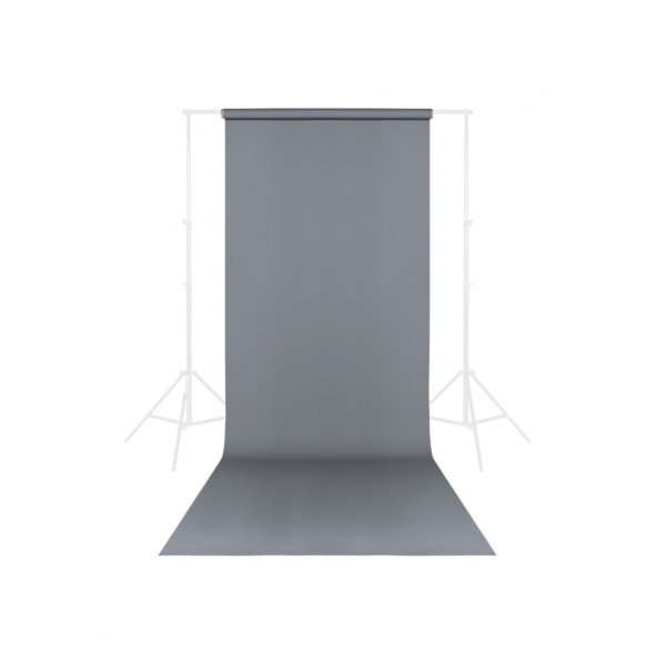 Фон бумажный Raylab Neutral Grey 1,35*6м серый