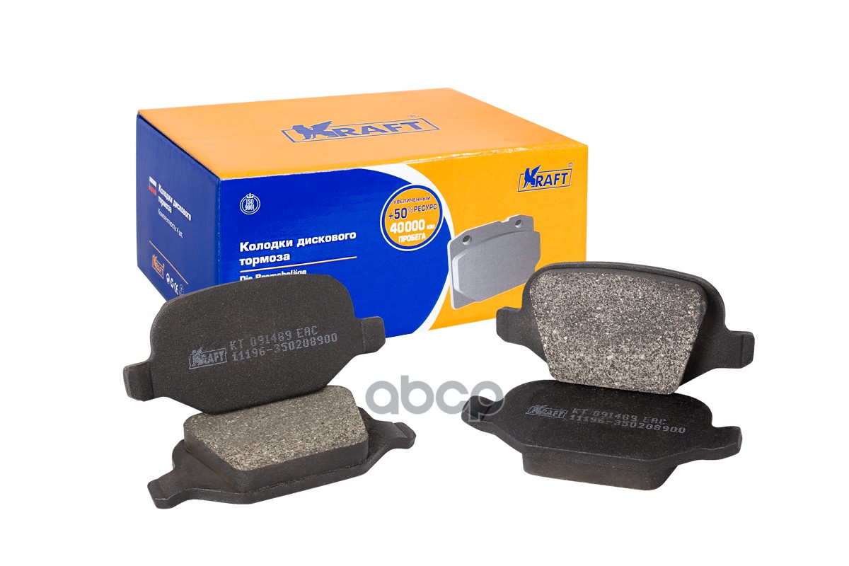 

Колодки Задние Kraft Kt091489