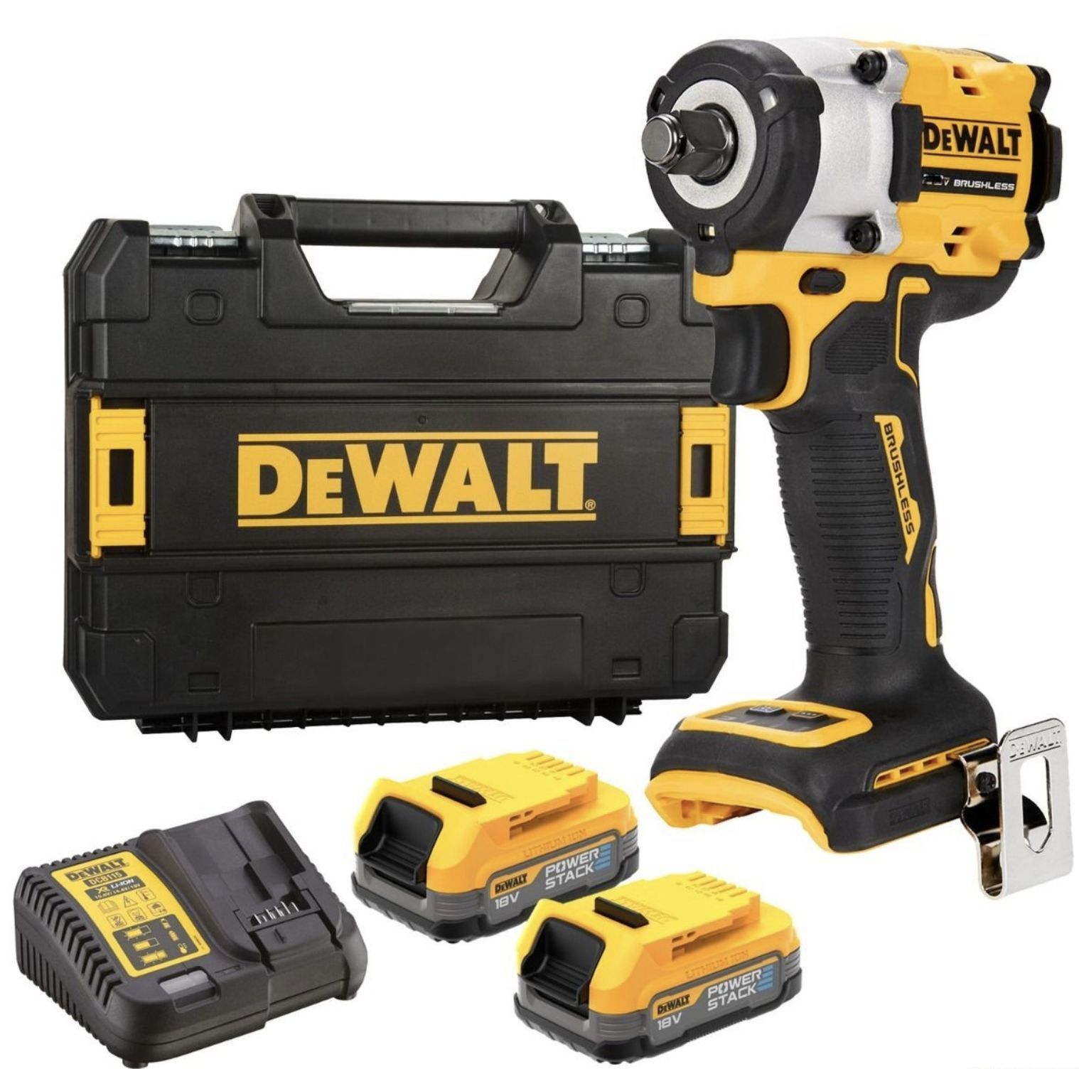 Аккумуляторный гайковерт DeWALT DCF921E2T