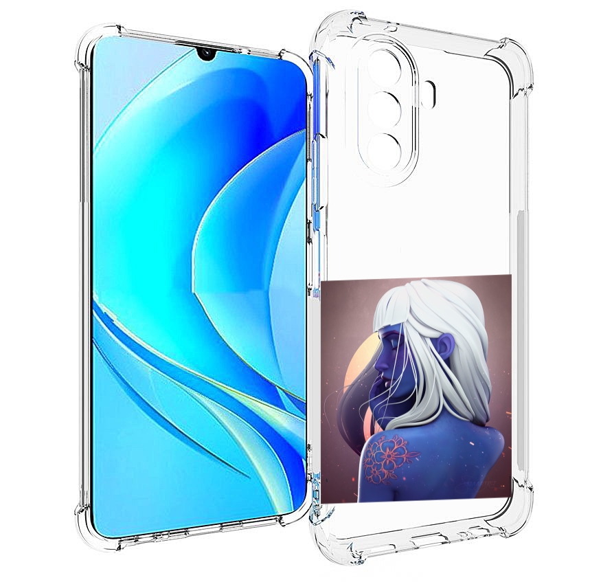

Чехол MyPads аватар-с-цветком для Huawei Nova Y70 / Nova Y70 Plus (MGA-LX9N), Прозрачный, Tocco