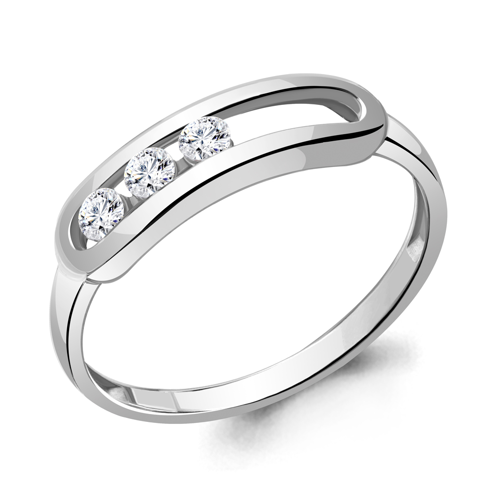 

Кольцо из белого золота с бриллиантом Aquamarine Aquamarine 964026_585_бз р. 16, 964026_585_бз