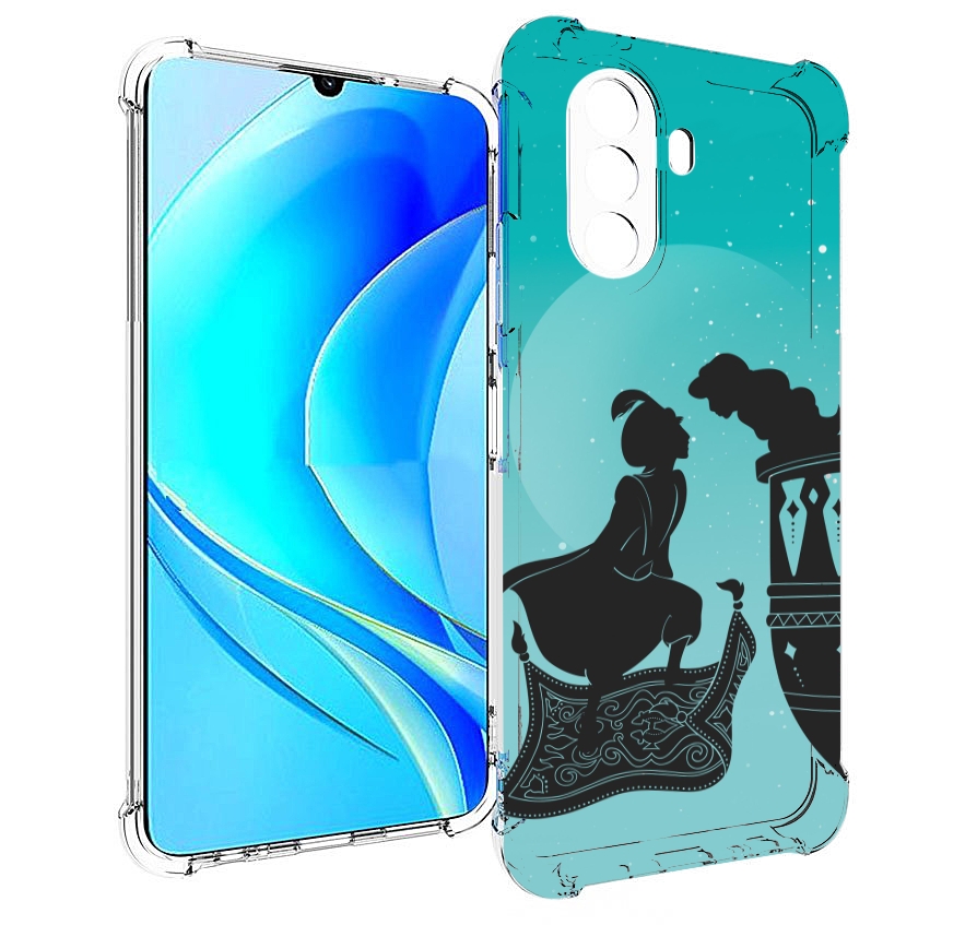 

Чехол MyPads алладин тень для Huawei Nova Y70 / Nova Y70 Plus (MGA-LX9N) / Huawei Enjoy 50, Прозрачный, Tocco
