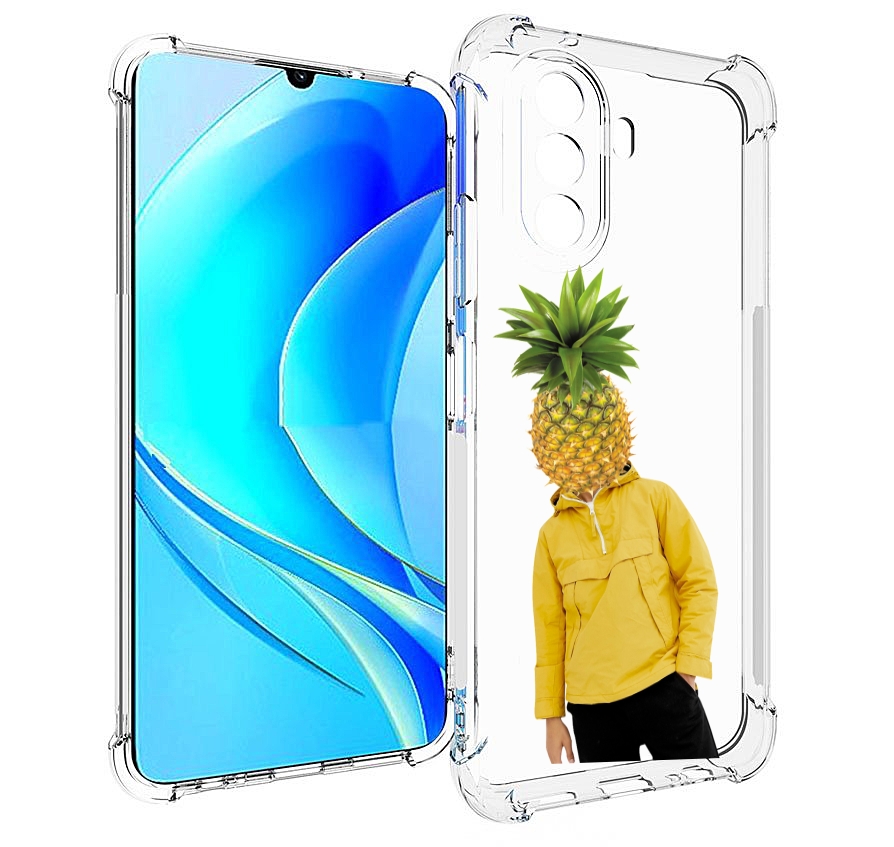 

Чехол MyPads ананасовая-голова для Huawei Nova Y70 / Nova Y70 Plus (MGA-LX9N), Прозрачный, Tocco
