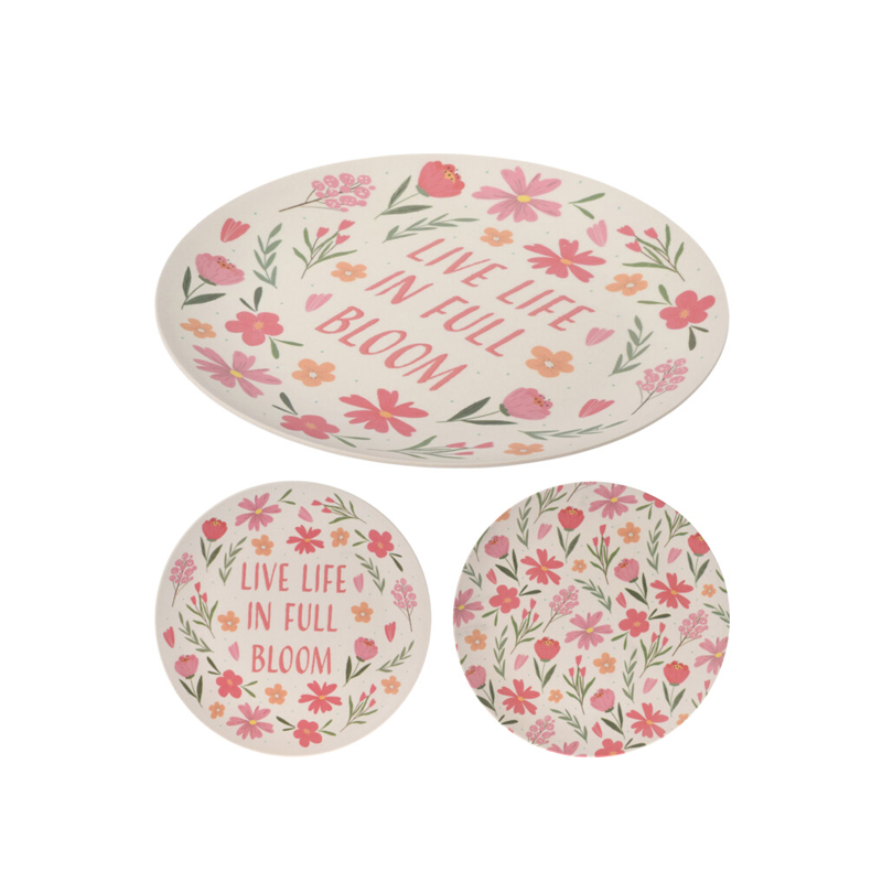 

Тарелка Home Collection Flora Флора 25 см 1 шт