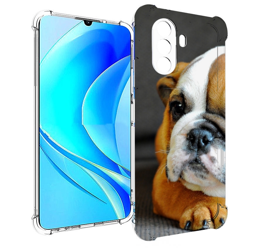 

Чехол MyPads англиискии бульдор для Huawei Nova Y70 / Nova Y70 Plus (MGA-LX9N), Прозрачный, Tocco