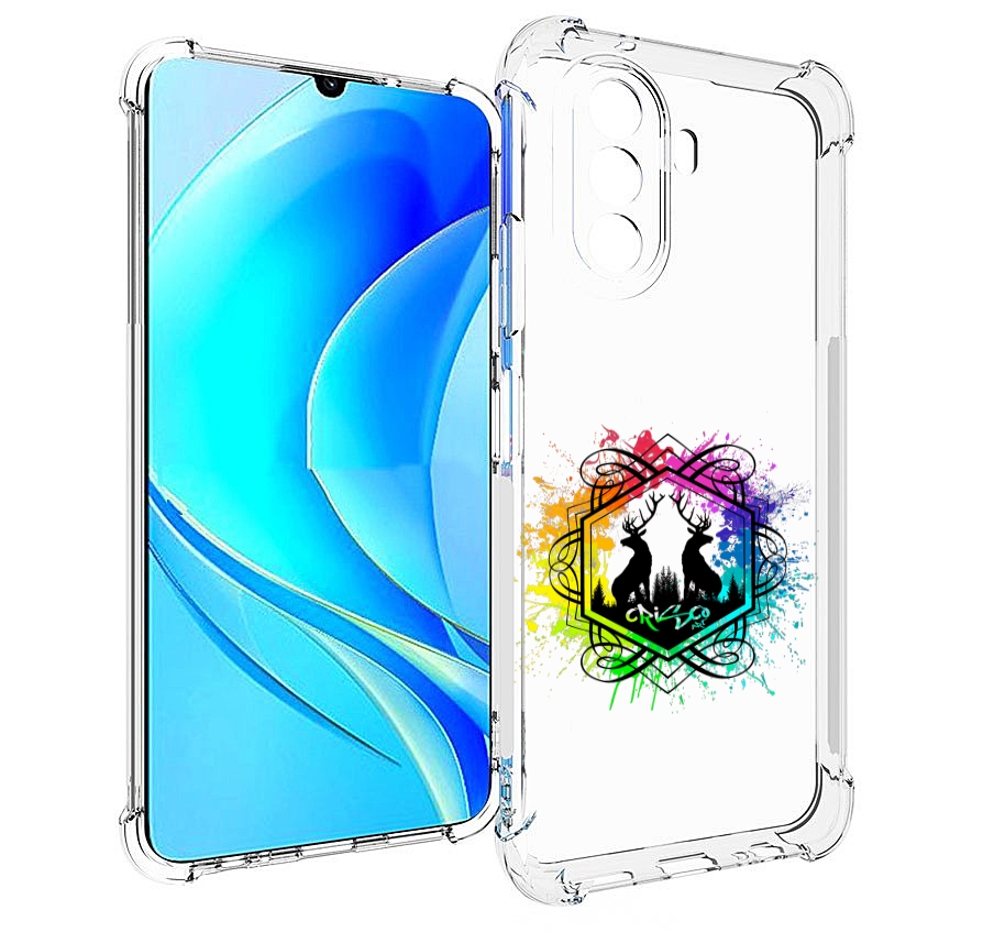 

Чехол MyPads арт-с-оленями для Huawei Nova Y70 / Nova Y70 Plus (MGA-LX9N), Прозрачный, Tocco