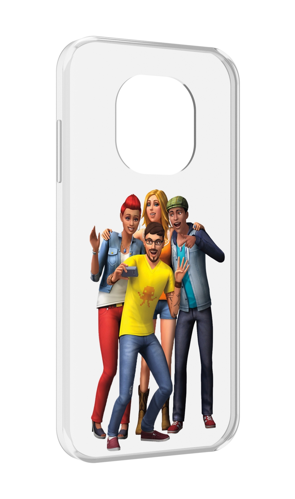 

Чехол MyPads sims для Blackview BL8800/BL8800 Pro, Прозрачный, Tocco