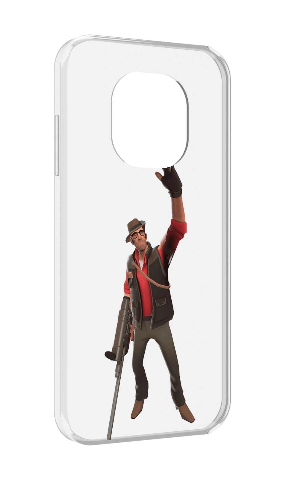 

Чехол MyPads team-fortress-2 для Blackview BL8800/BL8800 Pro, Прозрачный, Tocco