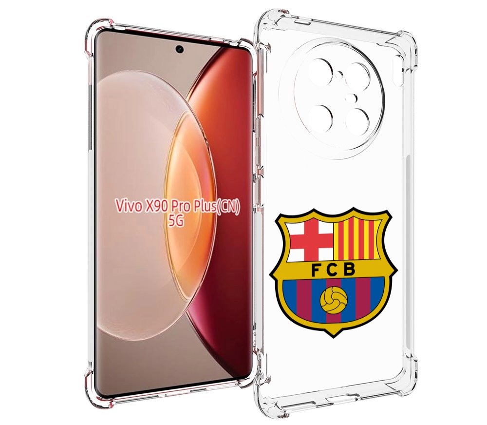 

Чехол MyPads ФК FCB Барселона для Vivo X90 Pro Plus, Прозрачный, Tocco