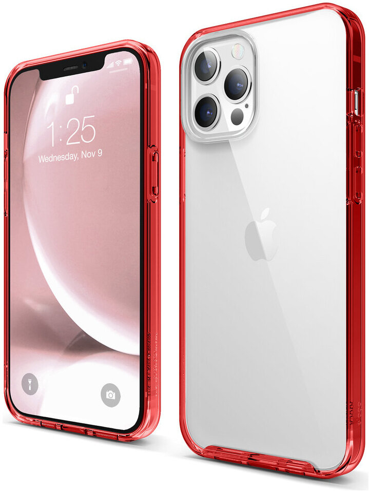 фото Чехол elago hybrid case для iphone 12 pro max красный