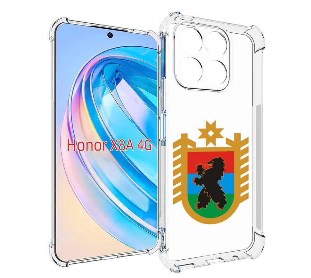 

Чехол MyPads герб-карелия-петрозаводск для Honor X8a, Tocco