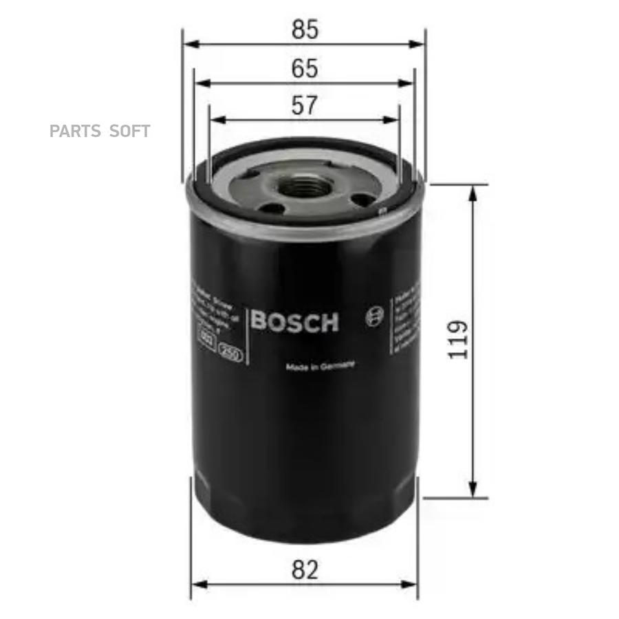 

Фильтр Масляный Bosch 0986452000