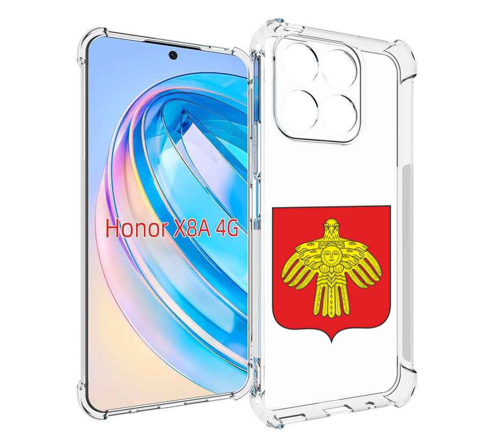 

Чехол MyPads герб-коми-сыктывкар для Honor X8a, Tocco
