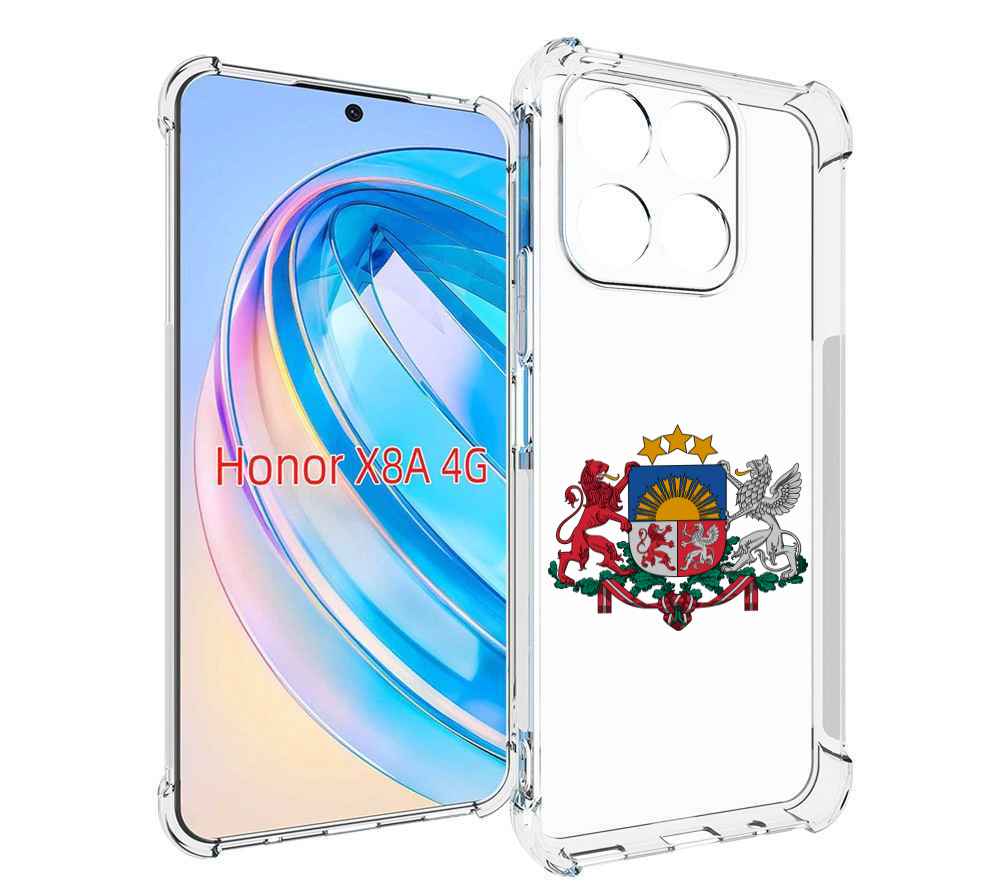 

Чехол MyPads герб-латвии для Honor X8a, Tocco