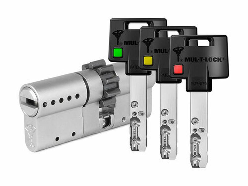 

Цилиндр Mul-t-Lock MTL600 Светофор ключ-ключ (размер 55х35 мм) - Никель, Шестеренка, Серебристый
