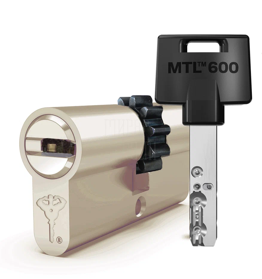 

Цилиндр Mul-t-Lock MTL600 Светофор ключ-ключ (размер 55х40 мм) - Латунь, Шестеренка, Золотистый