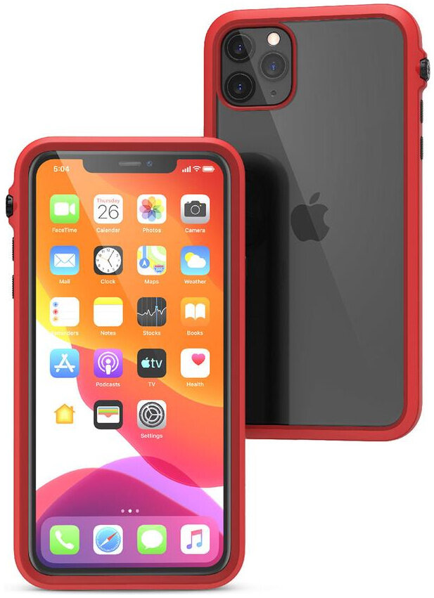 фото Чехол catalyst impact protection case для iphone 11 pro max черный/красный