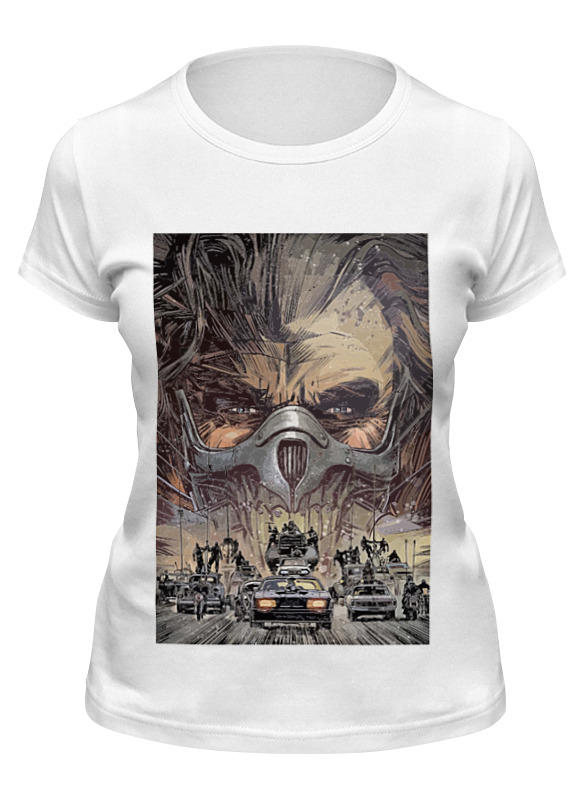 

Футболка женская Printio Mad max белая XL, Белый, Mad max