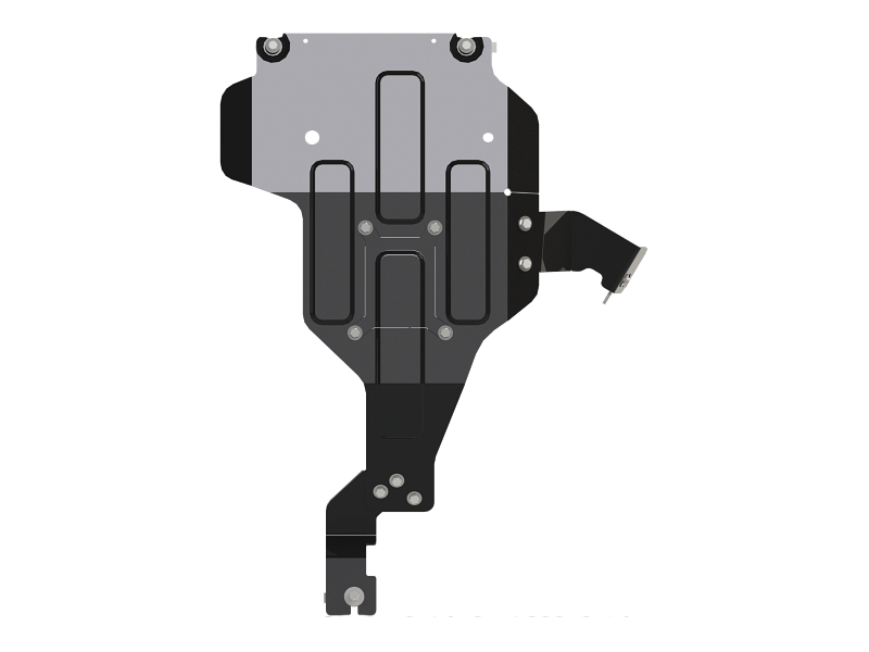 фото Защита картера sheriff на джип вранглер 2018-2022, модель №5, сталь 3мм, арт:04.3987