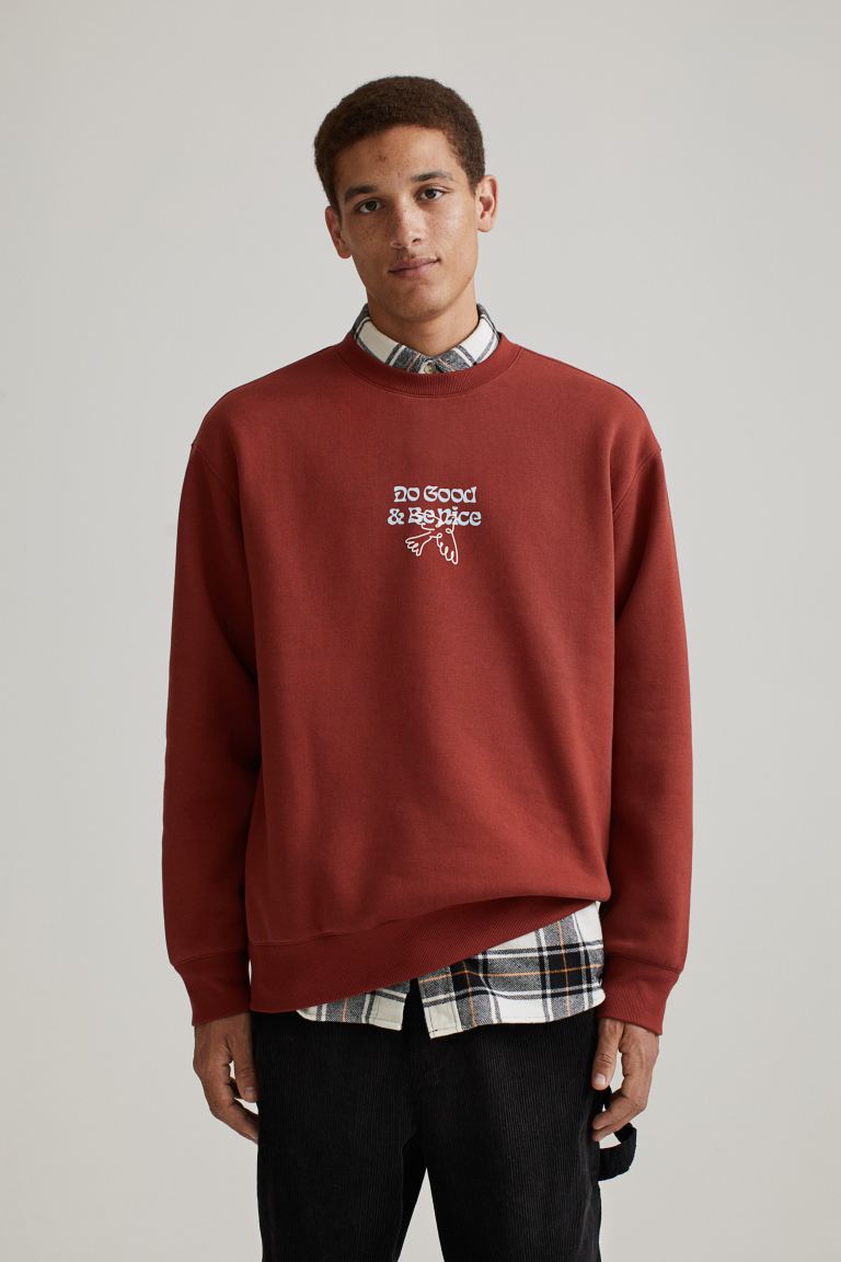 

Свитшот мужской H&M 0981416024 разноцветный M (доставка из-за рубежа), 0981416024