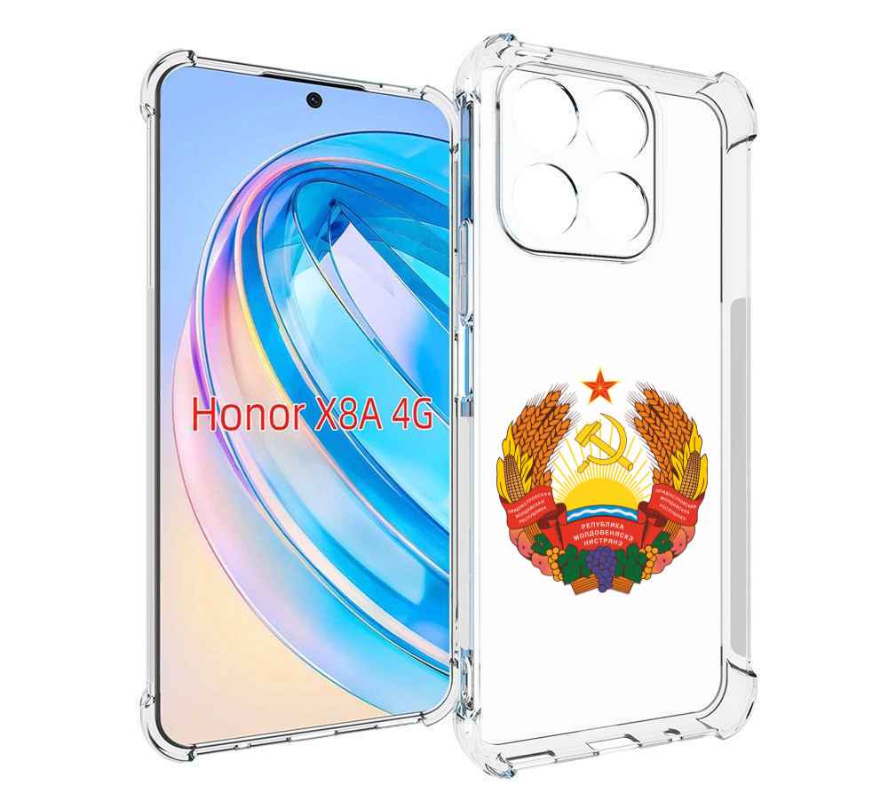 

Чехол MyPads герб-приднестровья для Honor X8a, Tocco
