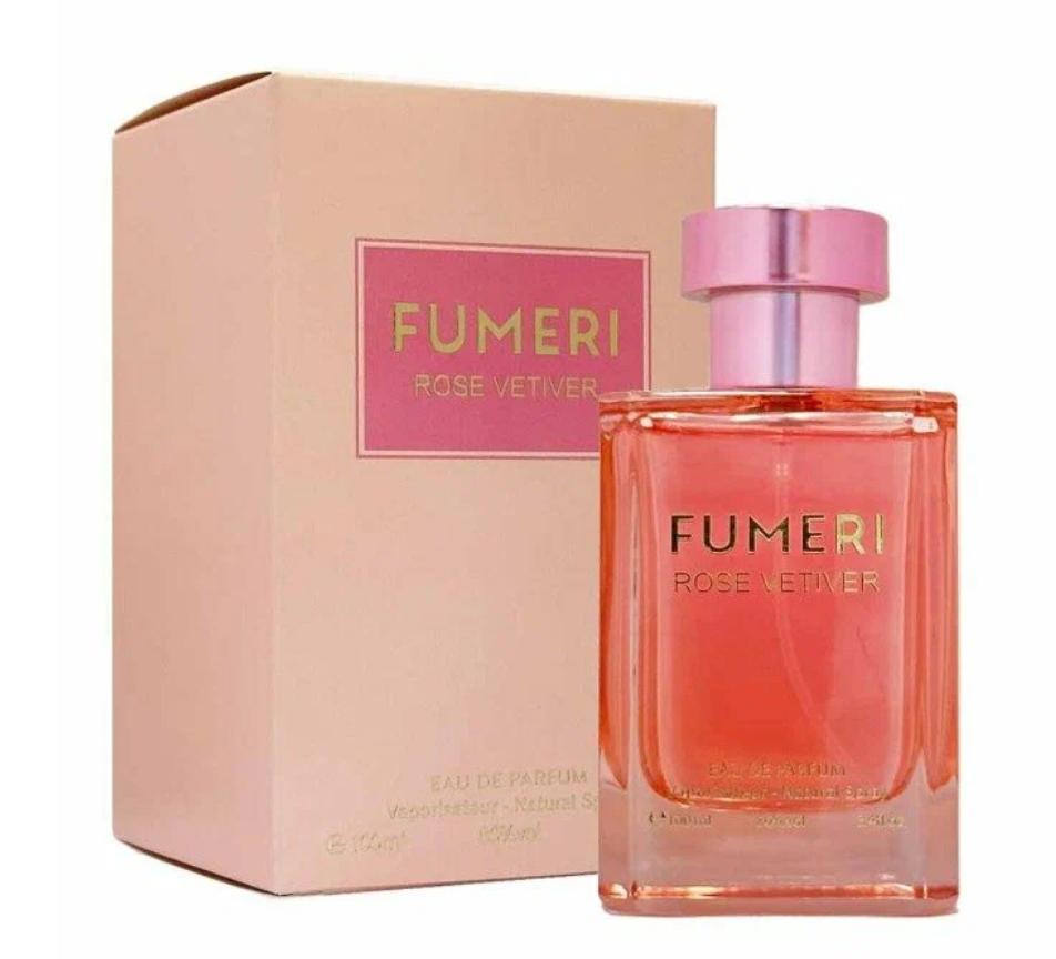 

Парфюмерная вода FUMERI ROSE VETIVER 100 мл для женщин, ROSE VETIVER