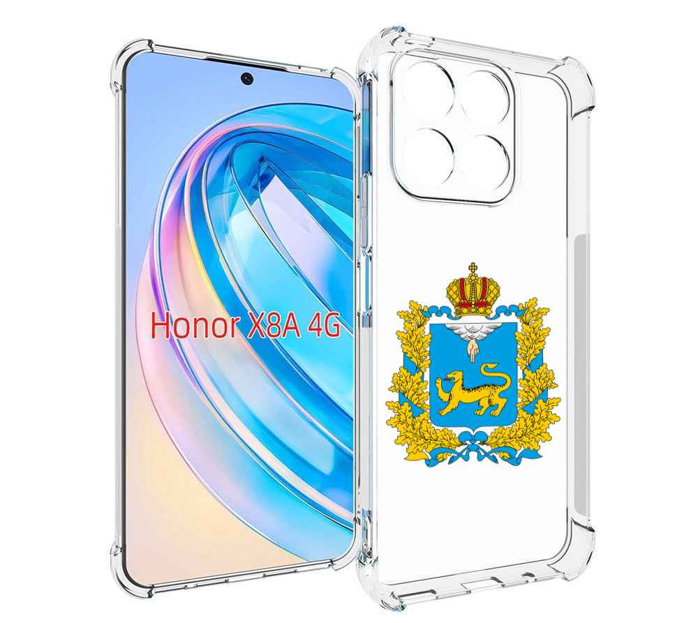 

Чехол MyPads герб-псковская-область для Honor X8a, Tocco