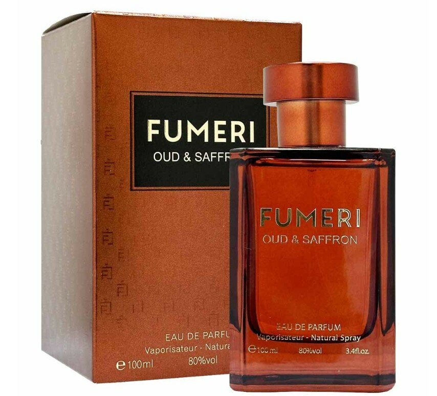 

Парфюмерная вода FUMERI Oud Saffron 100 мл, Oud & Saffron
