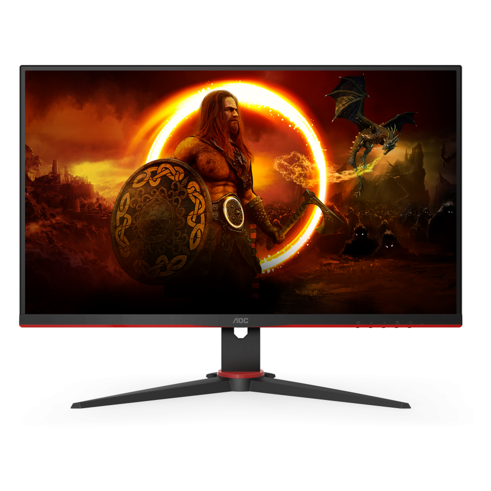 

27" Монитор AOC Q27G2E черный, красный 144Hz 2560x1440 VA, Q27G2E