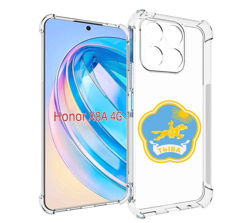 

Чехол MyPads герб-тыва-кызыл для Honor X8a, Tocco