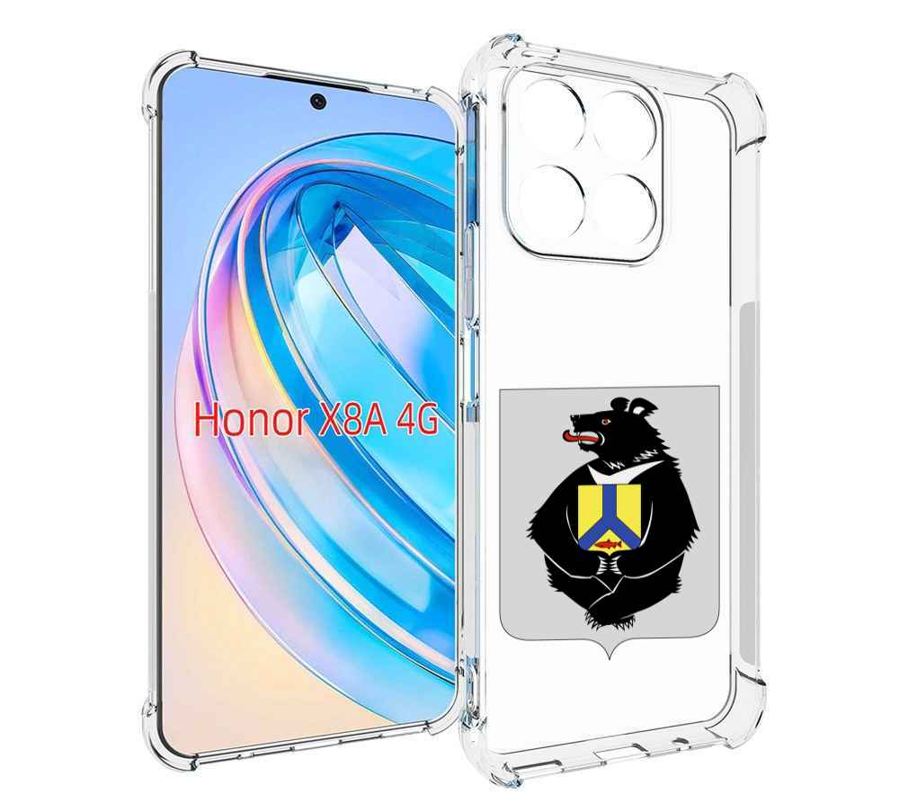 

Чехол MyPads герб-хабаровский-край для Honor X8a, Tocco