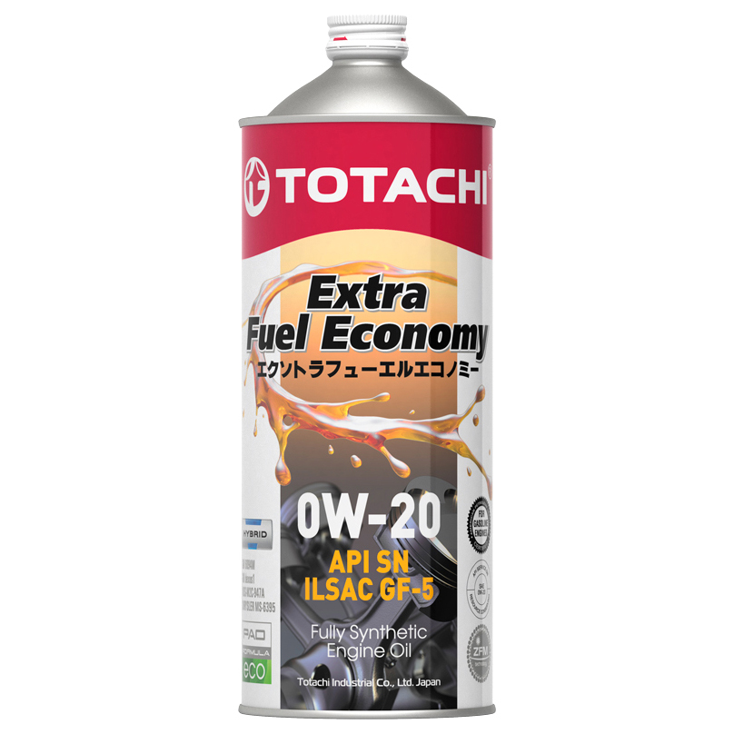 

Totachi extra fuel fully synthetic 0W-20 1l_Моторное масло синт. api sn