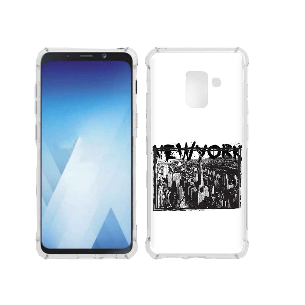 

Чехол MyPads Tocco для Samsung Galaxy A5 (2018) че (PT95317.573.671), Прозрачный, Tocco
