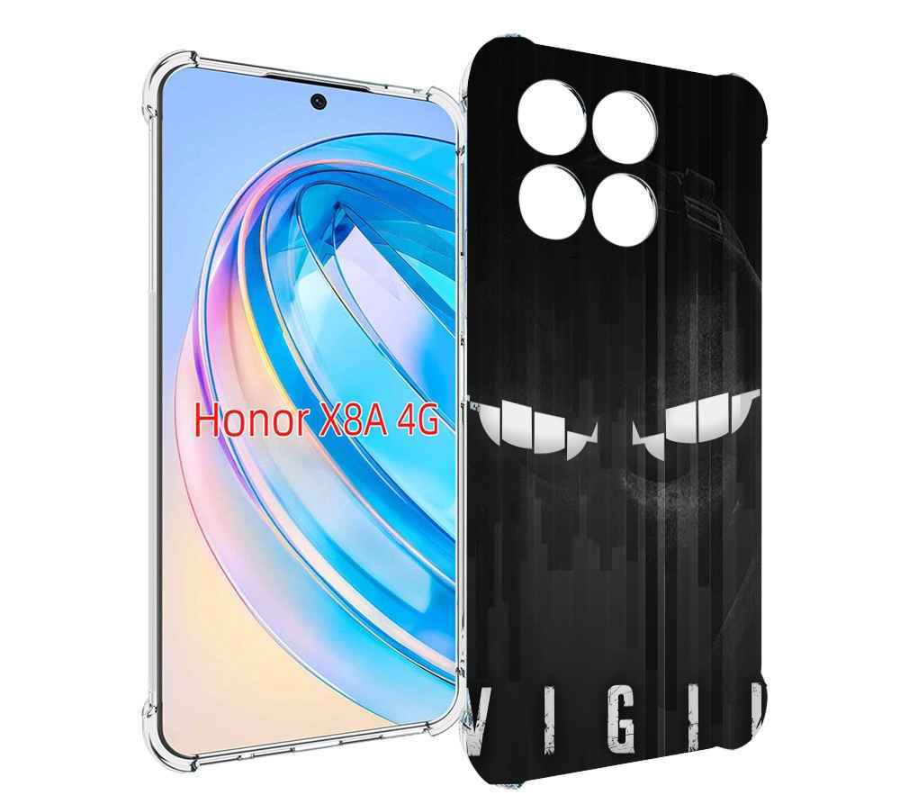 

Чехол MyPads глаза-в-ночи для Honor X8a, Tocco
