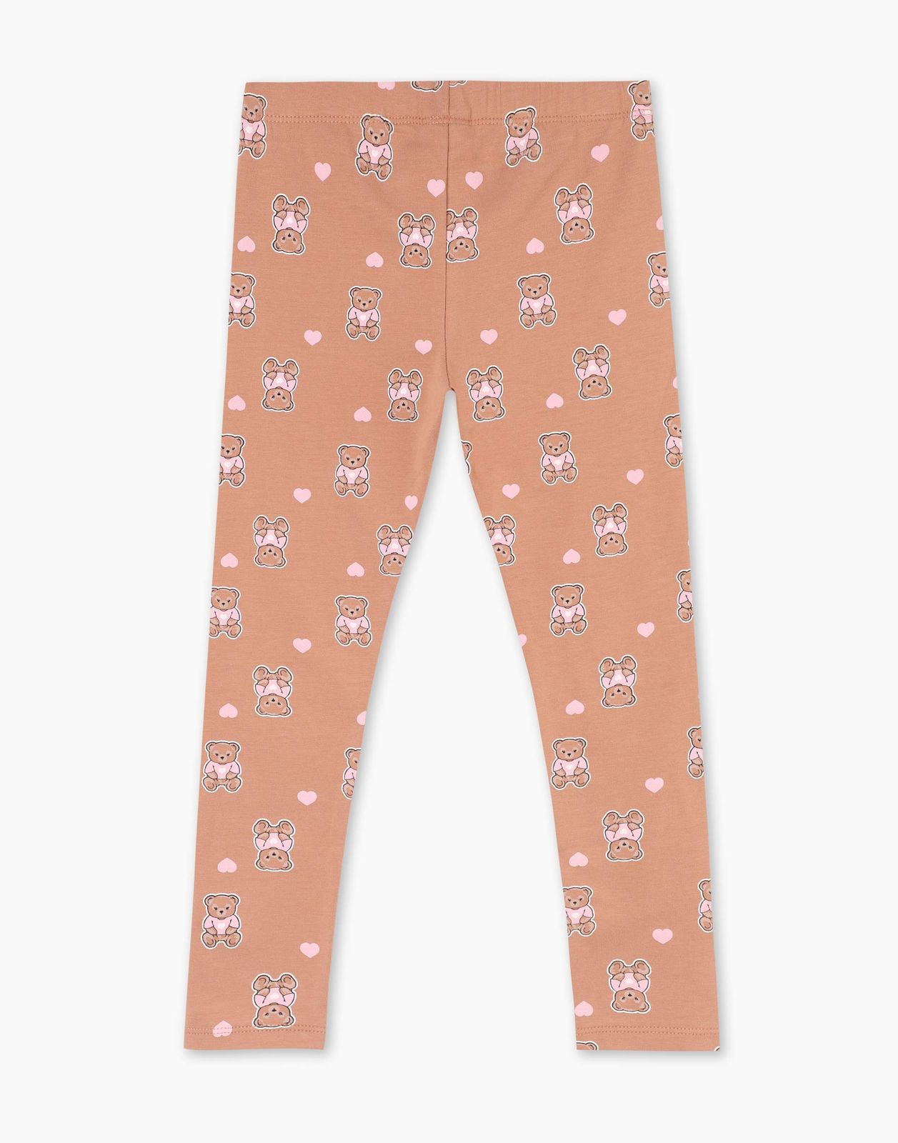 

Легинсы для девочки Gloria Jeans GHS009485 коричневый/бежевый 6-8л/128, GHS009485