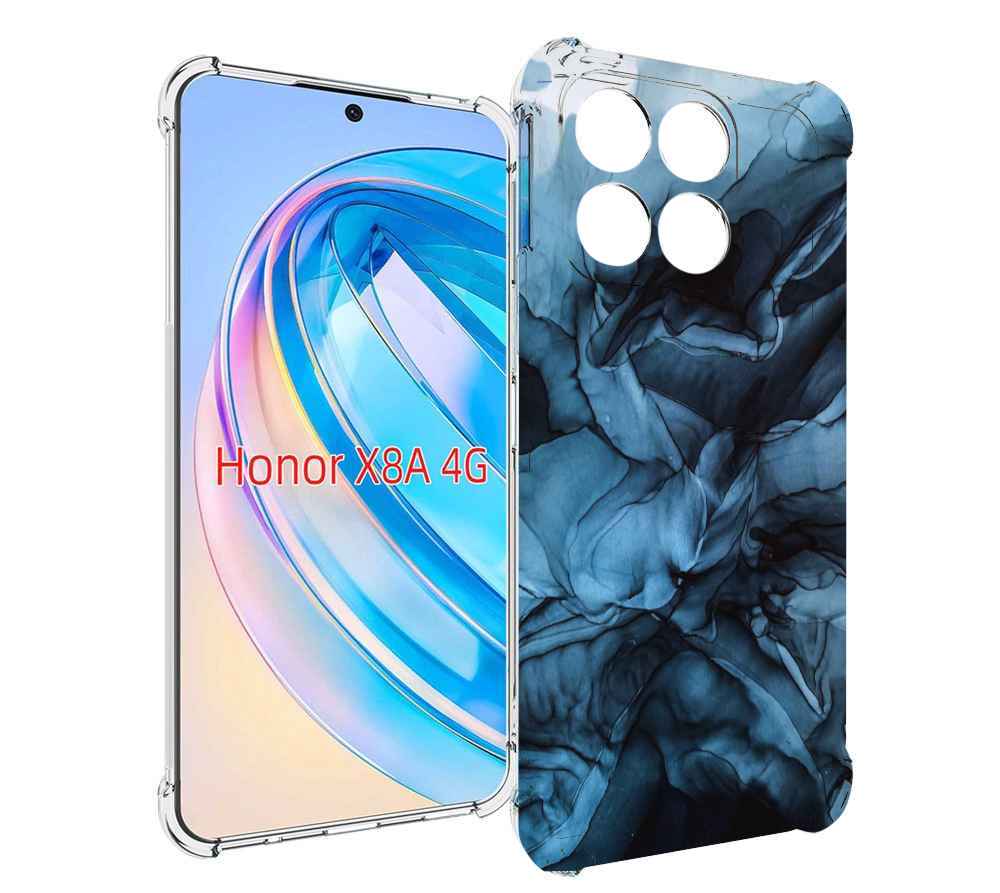 

Чехол MyPads голубой дымок для Honor X8a, Tocco
