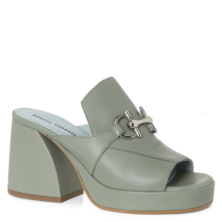 

Шлепанцы женские Poesie Veneziane J10CL зеленые 39 EU, J10CL