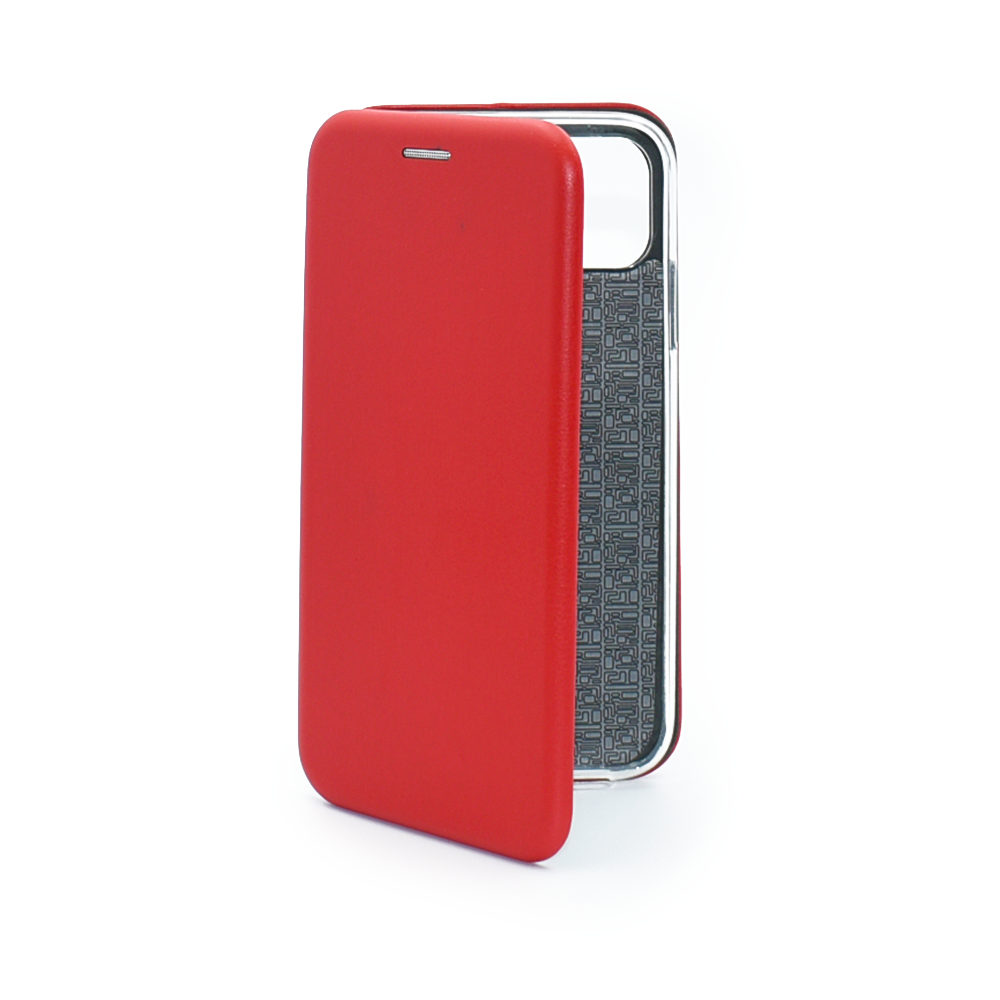 

Чехол-книжка из кожи PU на iPhone 11 красный, FLPU121