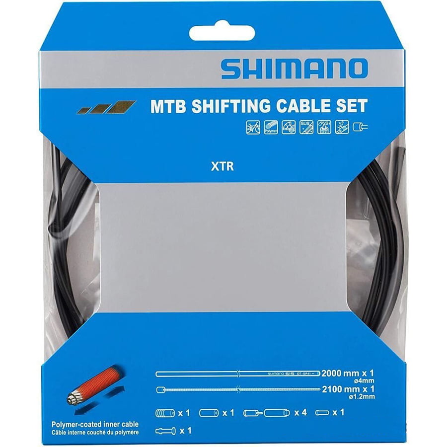 

Трос+оплетка перекл Shimano SP41 черный, полимерный Y01V98112