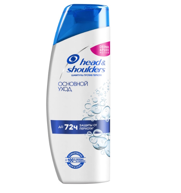 

Шампунь Head & Shoulders Основной уход против перхоти для нормальных волос, 400 мл