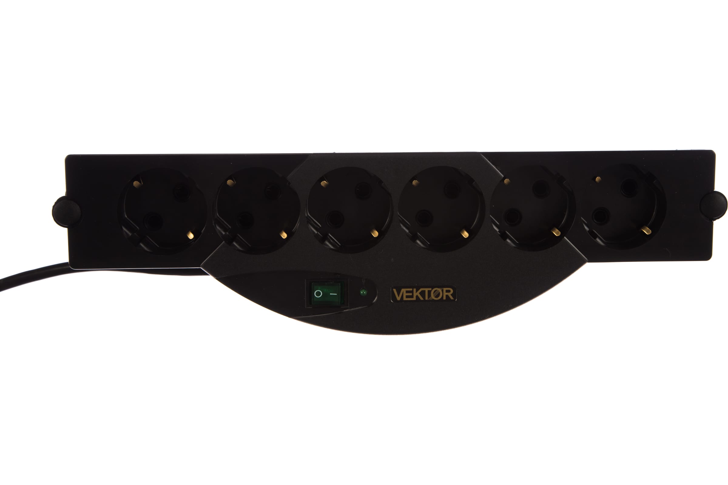 Vektor Сетевой фильтр Vektor SOLO черный 1.8-2м (повыш.помехоподавление и доп.тепловая защ