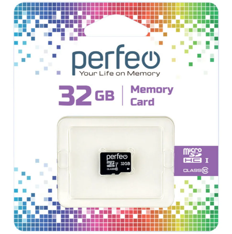 Карта памяти Perfeo Micro SDHC 32Гб (27145)