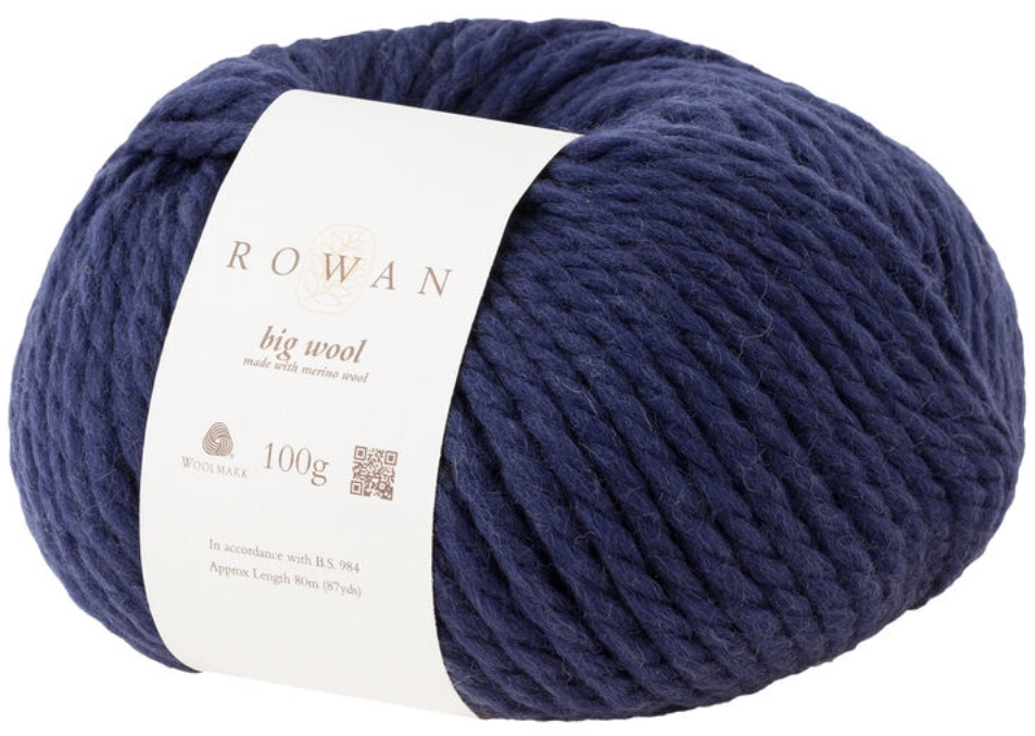 

Пряжа Rowan Big Wool, Z058000 (026), Синий