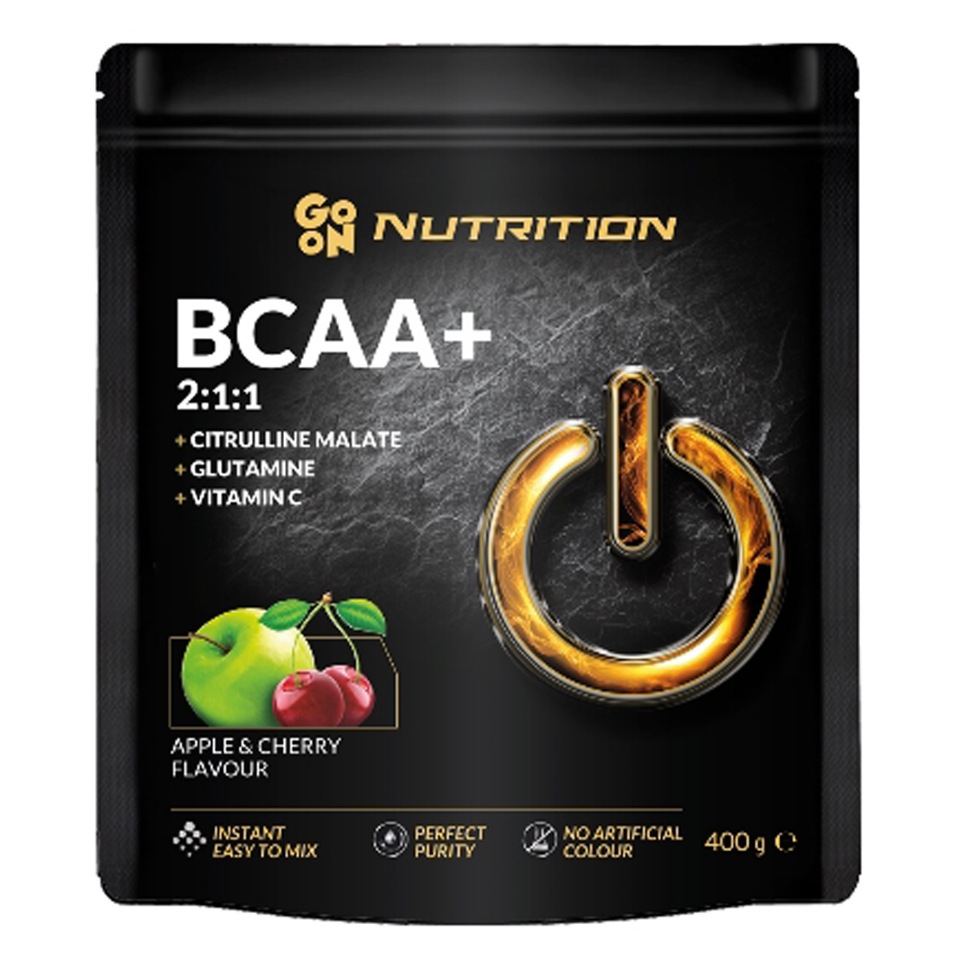 фото Bcaa sante go on nutrition bcaa+ 2:1:1 apple and cherry taste 400g