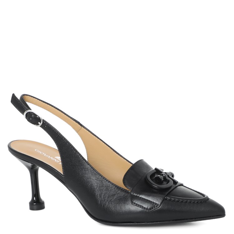 

Туфли женские Giovanni Fabiani S22790 черные 35 EU, S22790