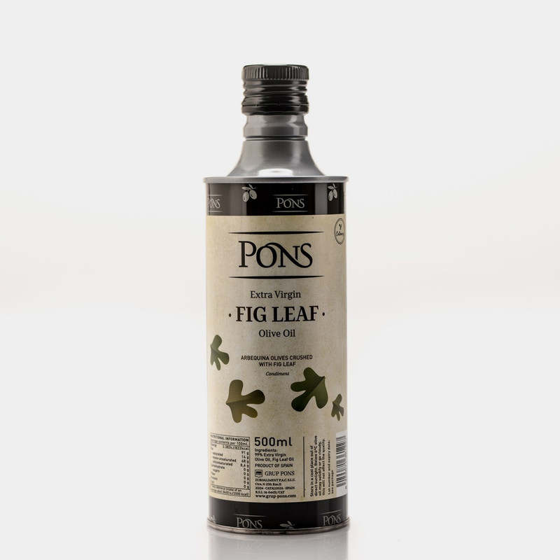

Оливковое масло Pons Extra Virgin Fig Leaf высшего качества, лист инжира, 500 мл